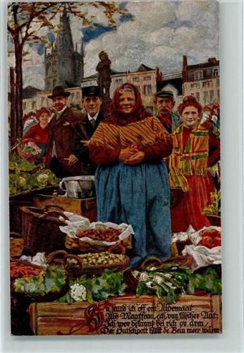 Köln Altstadt-Süd 101 1929 Marktszene - Altermarkt - Verlag Hoursch & Bechstedt Nr. 37, gute Erhaltung AK