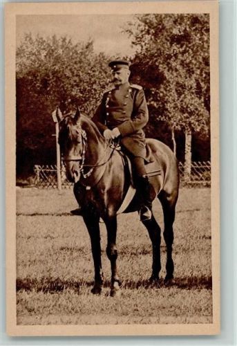 Unser Hindenburg als Oberst und Kommandeur des Oldenburger Inf. Regiment Nr. 91 in Oldenburg 1894 - aus der Serie vom Kadett zum Feldmarschall