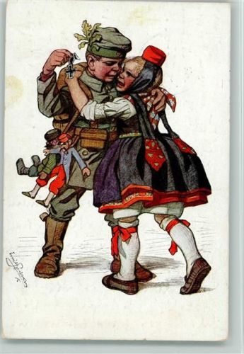 1916 Hessische Trachten Nr. 8 - Kinder in Uniform