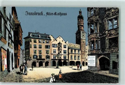 Innsbruck Altes Rathaus AK