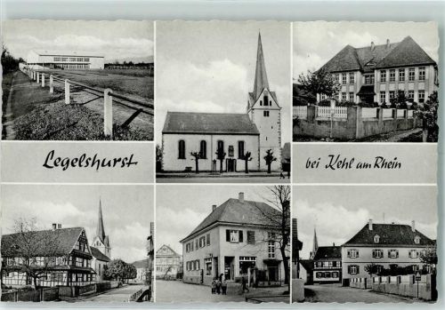Legelshurst Rückseite mit Abschürfungen bzw Kleberesten