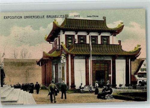 Exposition Universelle 1910 Brüssel - Pavillion China
