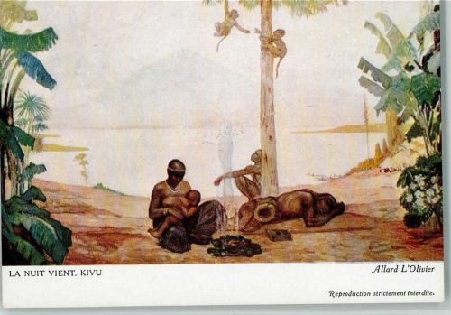 sign Allard L`Olivier - La nuit Vient, Kivu AK