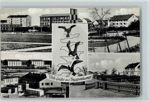 Trappenkamp Ortsansichten Siedlung 4-Bildaufnahme