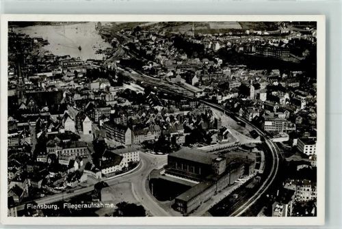Flensburg Fliegeraufnahme
