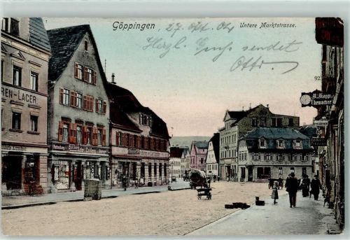 Göppingen Untere Marktstraße Uhrmacher