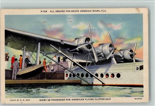1935 Giant 32 Passenger Pan American Flying Clipper Ship
