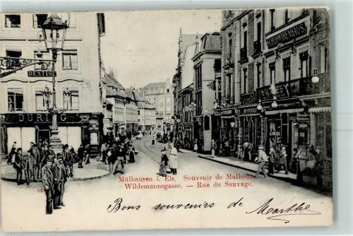 Mulhouse 1904 Rue du Sauvage AK