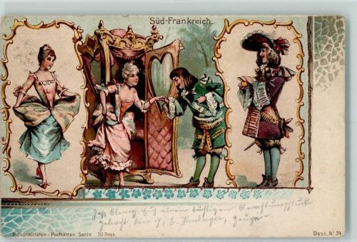 1903 Nationalitäten Postkarten Serie Nr. 34 AK