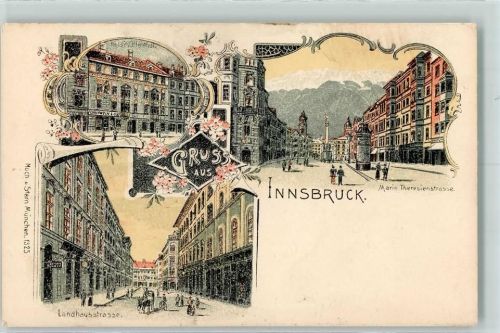 Innsbruck Palais Ottenthal Maria Theresienstraße Litfaßsäule Landhausstraße
