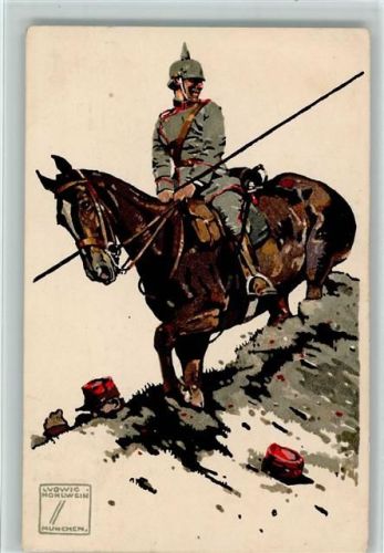 1914 WK I - Kavallerie AK
