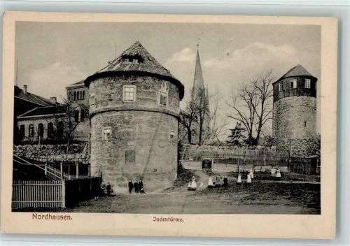 Nordhausen 1916 Judentürme AK