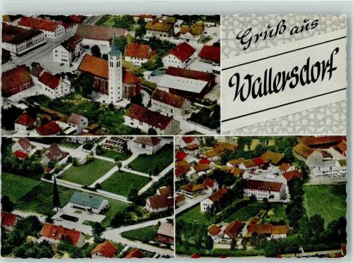 Wallersdorf Fliegeraufnahme