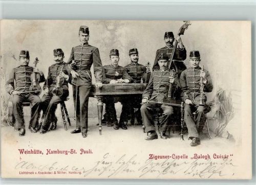 St. Pauli 1898 Zigeuner-Kapelle Balogh Czesar
