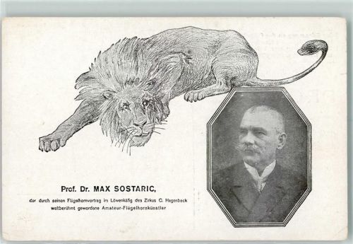 1927 Prof Max Sostaric Flügelhornkünstler
