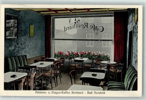 Bad Hersfeld Cafe Reinhard Bes Wilh. Lützebauer