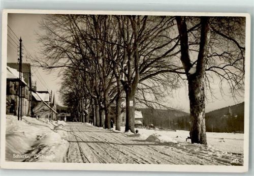 Schierke Dorfstraße Winter