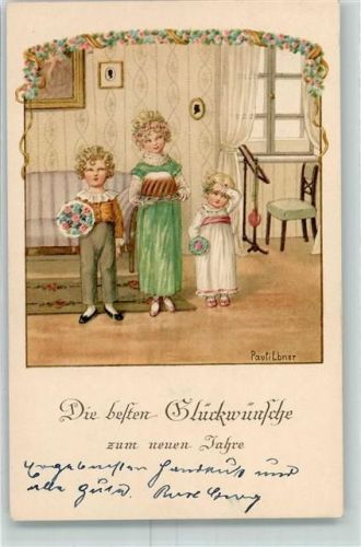 1924 Verlag Rökl Serei 1350 Neujahr