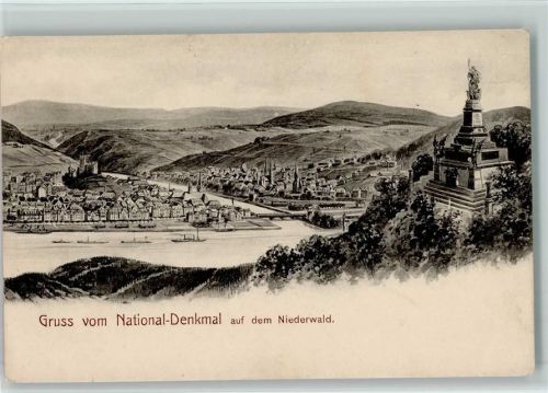 National Denkmal Niederwald sign Felle - Verlag Hilsdorf