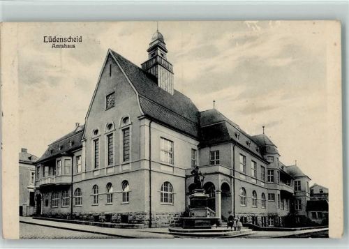 Lüdenscheid 1912 Amtshaus