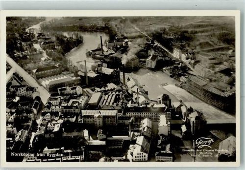 Norrköping Fliegeraufnahme