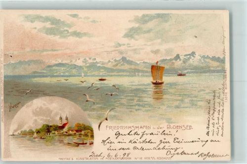 Friedrichshafen 1898 Bodensee