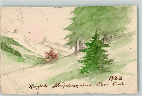 1922 Handgemalt