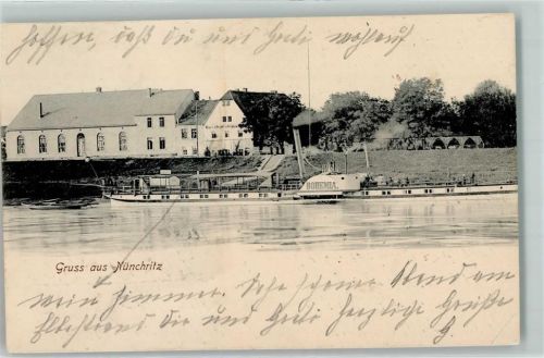 Nünchritz Seitenraddampfer Bohemia