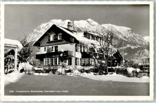 Oberstdorf Fremdenheim Blankenese Winter