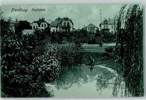 Flensburg 1910 Stadtpark