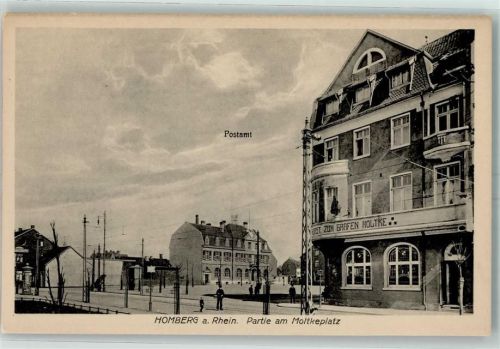 Homberg Am Moltkeplatz Zum Grafen Moltke Postamt