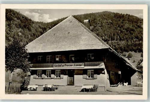 Todtnau Gasthof Pension z. Lawine