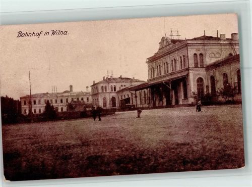 1915 Bahnhof AK Fotograf Kühlewindt AK