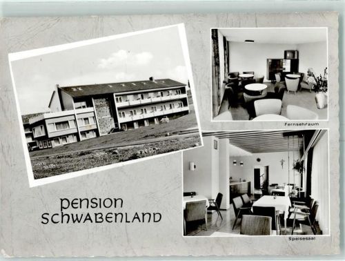 Bad Waldsee Pension Schwabenland Fernsehraum Speisesaal