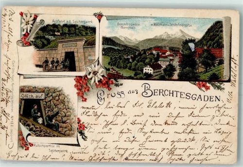 Berchtesgaden Ausfahrt aus dem Salzbergwerk Watzmann Rutschpartie im Salzbergwerk