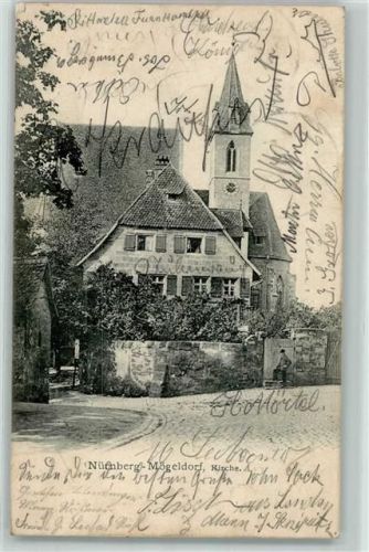Nürnberg 1905 Kirch Mögeldorf