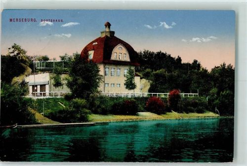 Merseburg 1914 Bootshaus