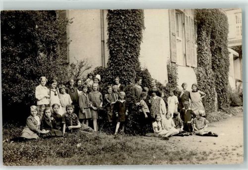 Wöllershof Klassenphoto Schülerinnen 1926 Ort handschriftlich