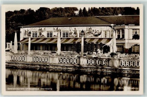 Starnberg Seegasthaus Undosabad WK II Stempel