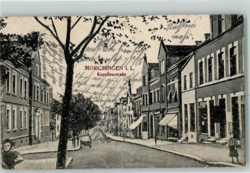 57340 Morhange Mörchingen 1912 - Kapellenstraße AK