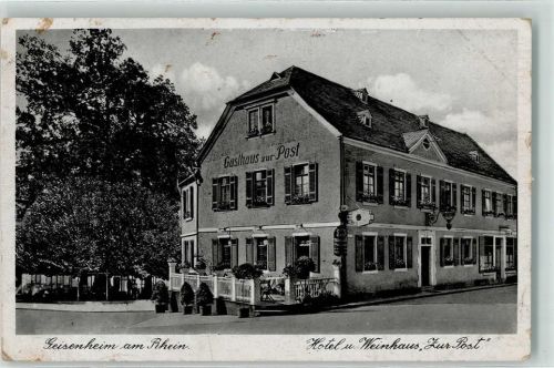 Geisenheim Gasthaus zur Post Hotel Weinhaus Würzburger Hofbräu