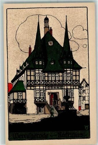 Wernigerode Rathaus sign