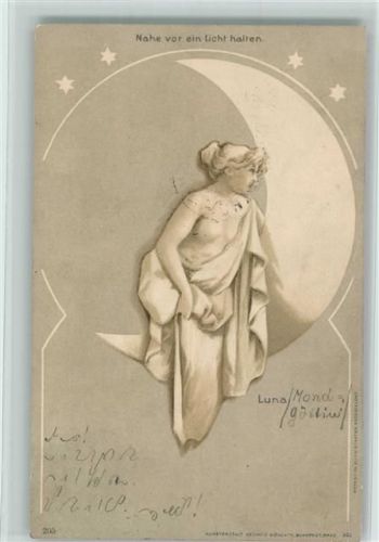 1906 Luna A. Sockl Wien 205 Jugendstil AK