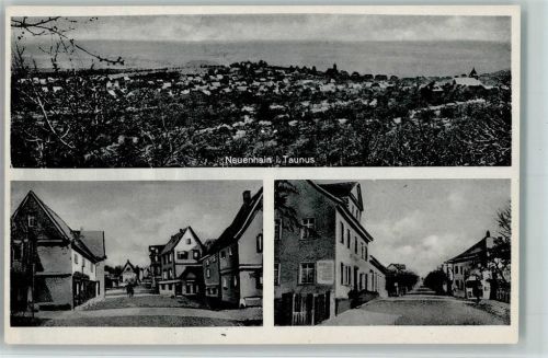 Neuenhain 1956 Straßenbilder AK