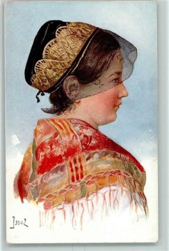 Tracht aus dem Schwarzwald AK Verlag Elchlepp Issel