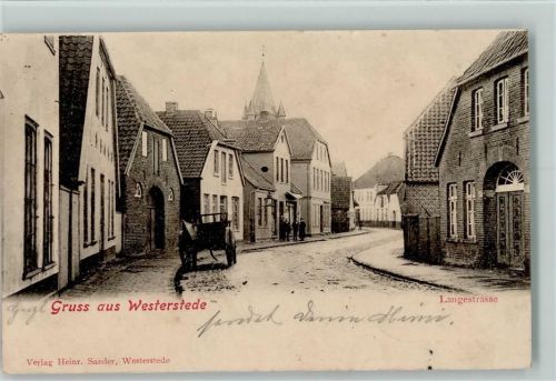 Westerstede 1904 Langestraße AK