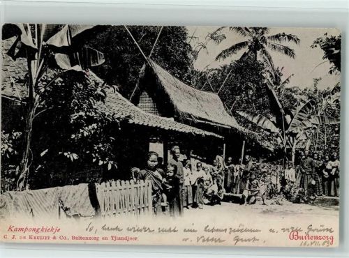 Bogor 1903 Kampongkiekje