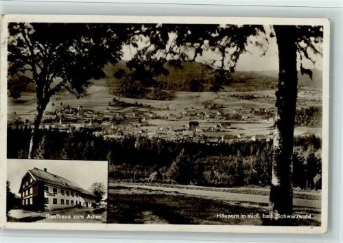 Häusern 1931 Gasthaus zum Adler, gute Erhaltung AK