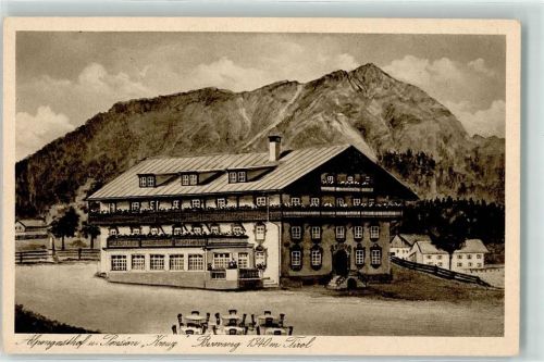 Berwang Almgasthaus u. Pension Kreuz