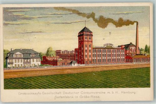 Riesa Grosseinkaufs-Gesellschaft Deutscher Consumvereine Seifenfabrik